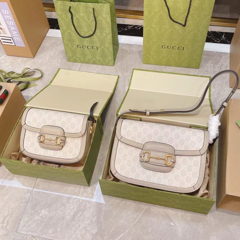 --Gucci 馬銜扣1955高仿肩背包，現(xiàn)貨測試