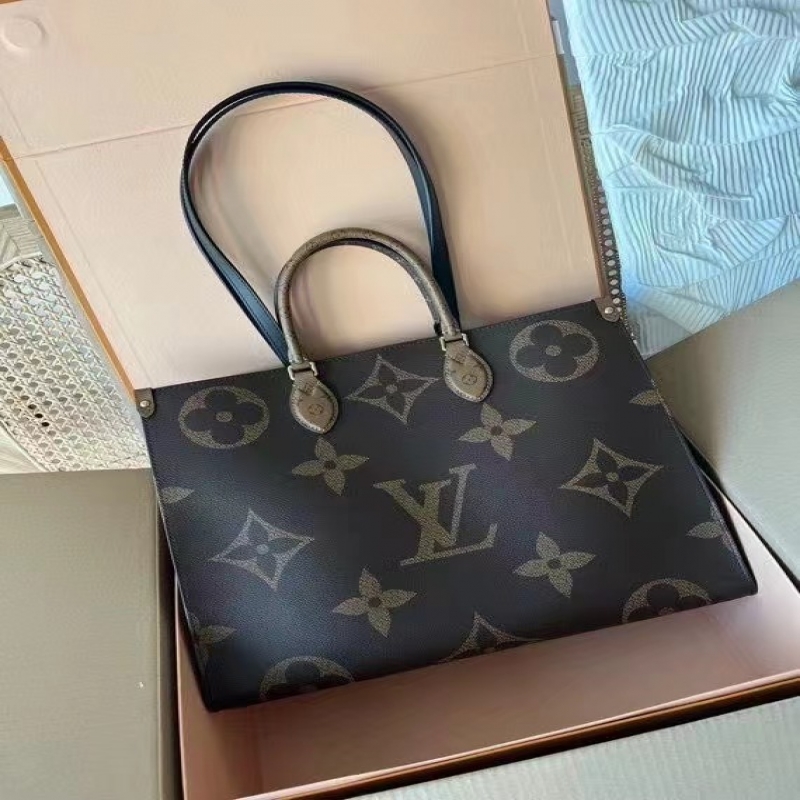 --LV Onthego大號(hào)手袋哪個(gè)尺寸好，女士時(shí)尚包包