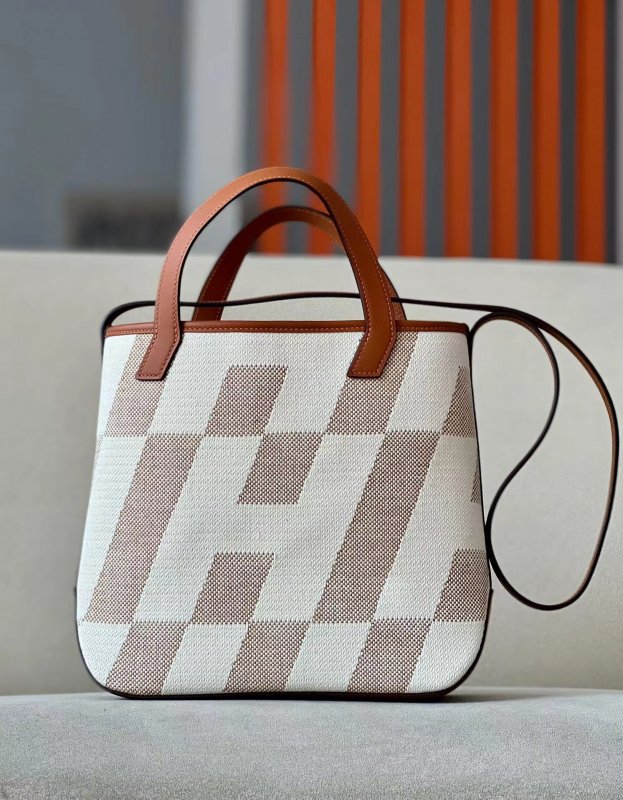 --Hermes cabas27帆布包代購(gòu)級(jí)，全手工縫線工藝！