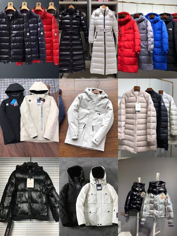 --高仿蒙口羽絨服一般賣多少錢原來有高仿的